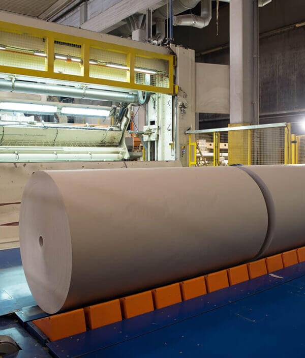 Uso de gases na produção de papel e celulose